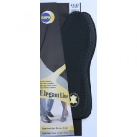 Стельки Leather Carbon BLACK 39/40