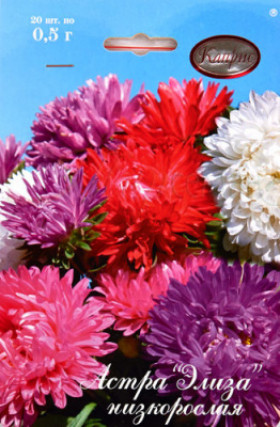 Астра Элиза смесь низкоросл. Каприс 20*0,5г