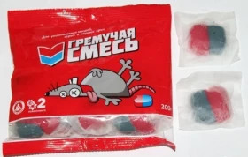 ГРЕМУЧАЯ СМЕСЬ, микс, тесто-брикет, 200 г, (50 шт)