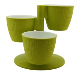 Каскад фисташковый (пирамида 3 шт)