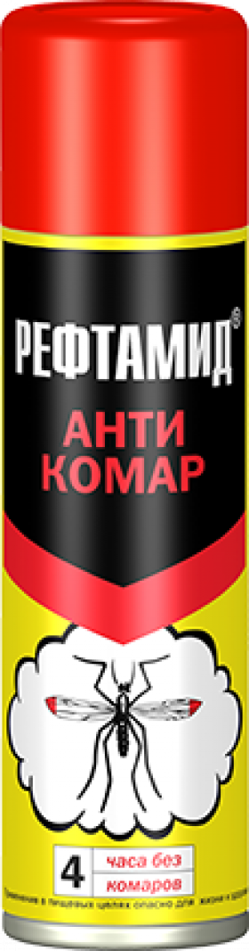 Аэрозоль Антикомар 145 мл\24 шт\Сибиар
