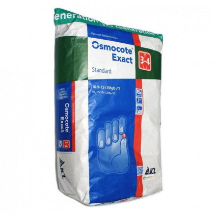 ОСМОКОТ Exact Standart 16-9-12+2M+мэ(3-4мес) мешок 25 кг