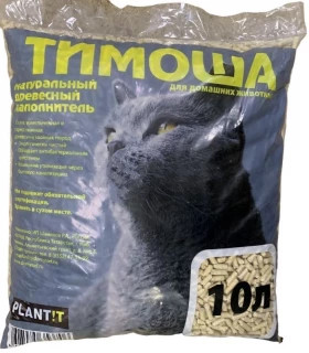 Наполнитель ТИМОША древесный 10л/PLANTIT