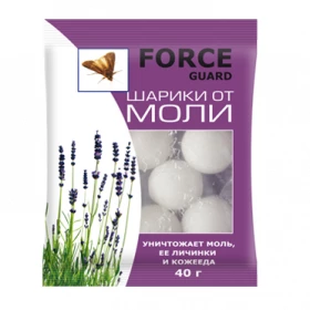 Антимоль FORCE guard шарики от моли\250шт