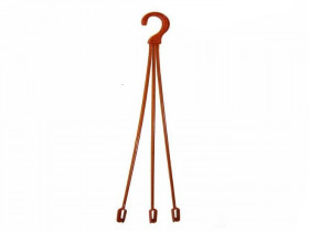 Подвес под кашпо (Усы Стандарт 48 см, терра)/300 шт