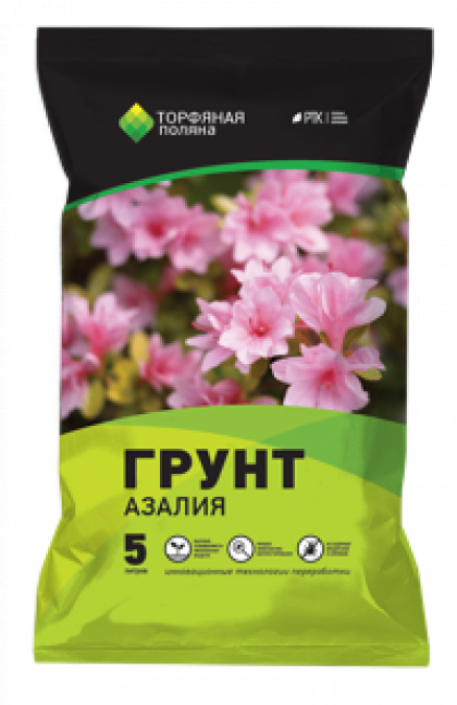 Азалия 5 л/5шт/400 шт Торфяная поляна  РТК