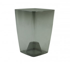 Сильвия дымчатый орхидейный горшок  d 18*12