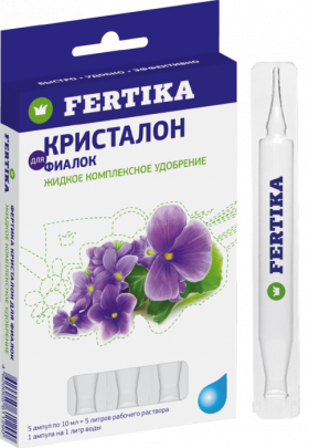 Кристалон для фиалок жидкий 5*10 мл \24 шт