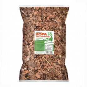 Кора Лиственницы крупн фр  50 л  БиоМастер