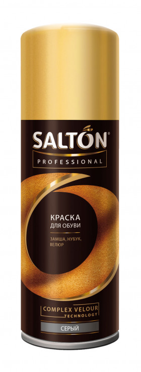 Краска-Аэрозоль д/замши Серый 200мл\12