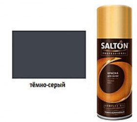 Краска-Аэрозоль д/замши Темно-серый 200мл\12