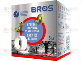 Ловчий пояс для садовых деревьев двусторонний 5м 1шт BROS/ 20шт Польша
