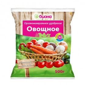 Для овощей Биона Овощное 500г./Ому 25 шт