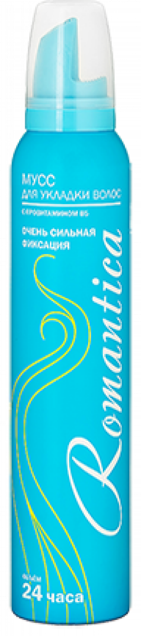 Мусс Ром-ка ос\ф с провит.В5(голуб)200мл\24 161509