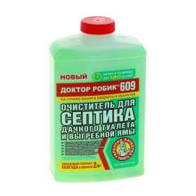 Доктор Робик очиститель для септиков и дачныхх туалетов 609   798 мл\12 шт