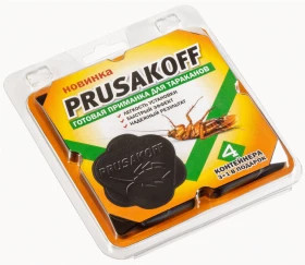 Ловушка от тараканов ПРУСАК ОФФ 4 шт/140 шт