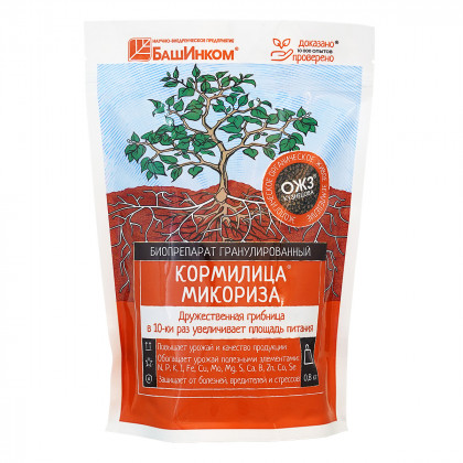 Микориза гранулированная 0,8 кг/12шт БашИнком