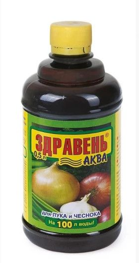 Здравень АКВА 0,5л Лук Чеснок ЭКОНоМ\12 шт\ВХ