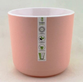 Лион розово-белый 19*17,5   4,2л/8шт