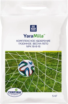 Для газона Весна-лето YaraMila 5кг/5 шт