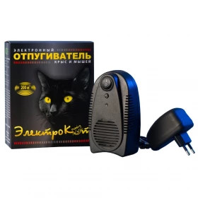 Отпугиватель Rat&Mouse /электрокот/ (до 200м2) 20 шт/кор