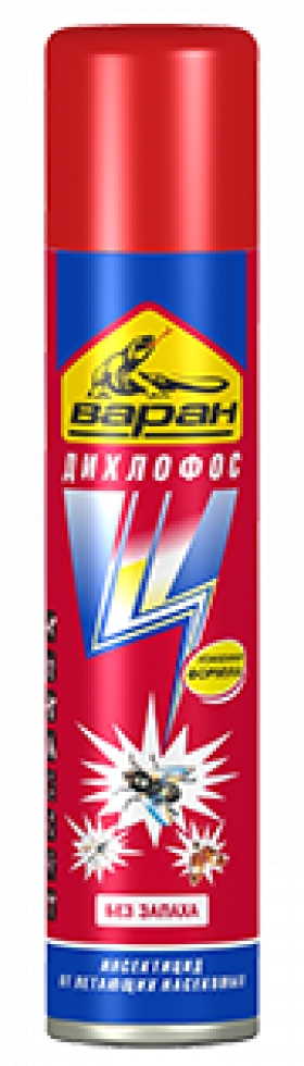 Варан от летающих\синий 145мл 24шт/Экстра