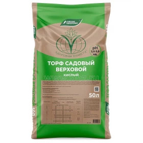 Торф кислый верховой 50л/33шт/Буй