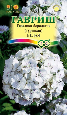 Белая бородатая турецкая Ц(Г)