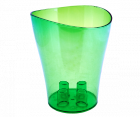 Ника для орхидей 13*15,5 зеленый-прозрачный/13шт