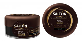 Воск для обуви в банке черный 70 мл 24