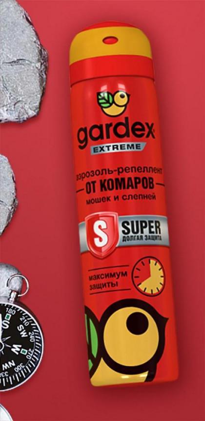 Gardex Extreme SUPER Аэрозоль от комаров и др. насекомых 80мл/24