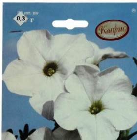 Петуния Белая Лебединое озеро Каприс 20*0,3 гр.