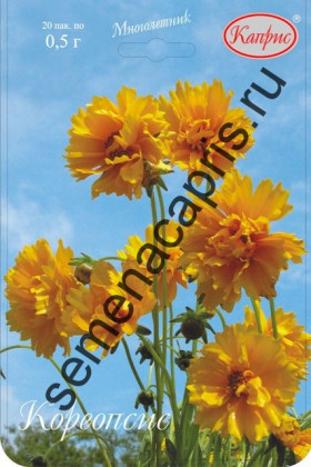 Кореопсис Золотистый шлейф Каприс