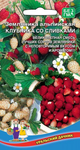 Клубника со сливками альпийская смесь Ц(УД)