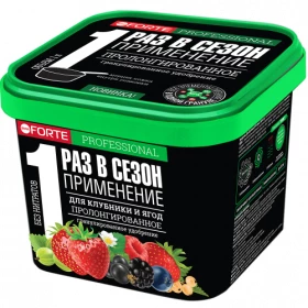 Bona Forte Для клубники и ягод с биодоступным кремн Удобрение сухое гранулир. пролонг. ведро 1л/12