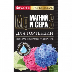 Bona Forte Для гортензий и кислотолюб.раст с СЕРОЙ и МАГНИЕМ Удобр.водораств пак100г (10шт/бокс)/30