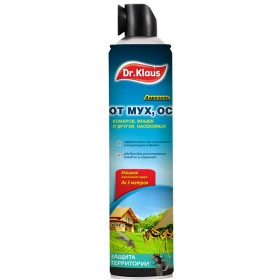 Dr.Klaus Аэрозоль от МУХ, ОС и др летающих насек баллон 600мл/12