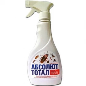 АБСОЛЮТ ТОТАЛ ОТ тараканов, муравьев, блох и т.д. 400мл/10шт Гарант