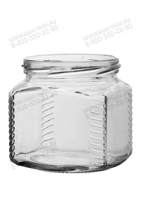 Стеклобанка с резьбой 390мл бочонок КБ140-В82Б/28 шт/Камышин Тара