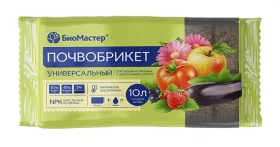 Почвобрикет Универсальный 10л /БиоМастер 7шт