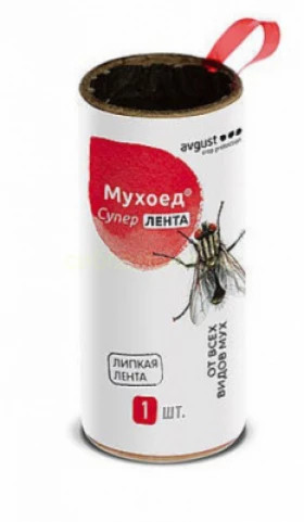 Мухоед Супер лента №100/1000шт Август