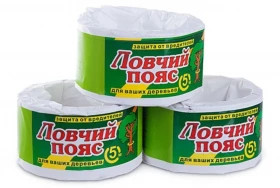 Ловчий пояс Широкий для деревьев от сад.вред. 5м 130мл/30шт ВХ