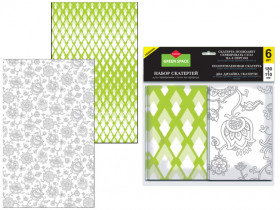 Набор скатертей,6шт. в упаковке/48