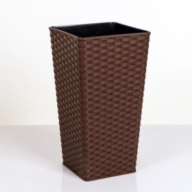 Ротанг квад 16*16*30 темно-коричневый (4)