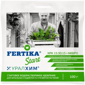 Фертика Старт NPK 15:30:15 + MИКРО 100 гр/15 шт
