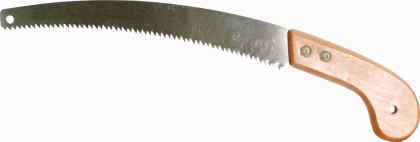Ножовка садовая с деревянной  ручкой(HS2001w)25шт\кор\Техно