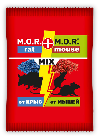 M.O.R. (RAT+MOUSE) зерно MIX 500г (упак(12шт)) ВХ