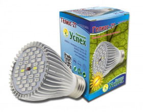 Фитолампа ГЕЛИОС-21 (22 красн, 12 син, 2 ультрафиол, 2 бел, 2 инфакр)