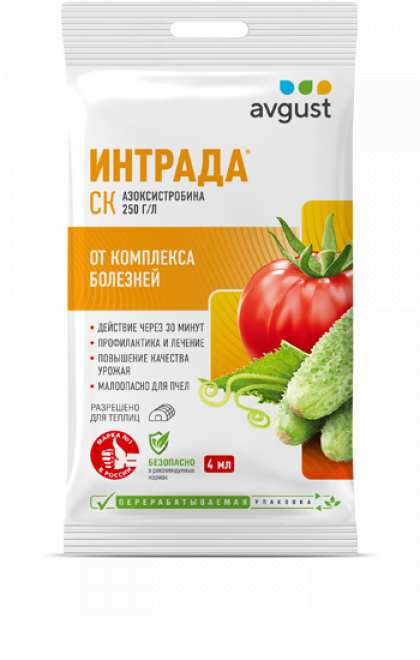 Интрада 4 мл/200шт Август